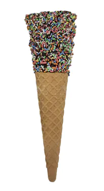 Pralinato Arlecchino Ice Cream Cones